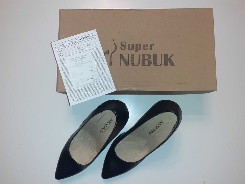 Дамски обувки, 36 номер, естествена кожа, гр. Пещера