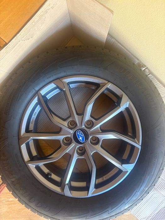 Set complet Jante 17” OEM + 225/65R17 Goodyear + TPMS