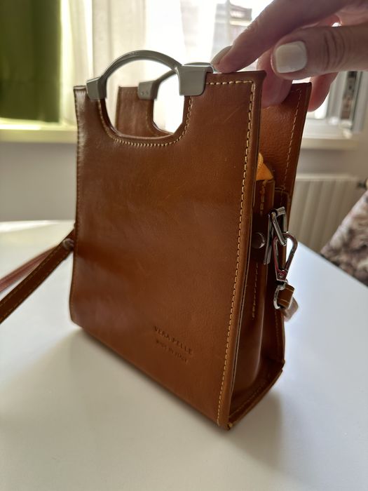 Дамска кожена чанта