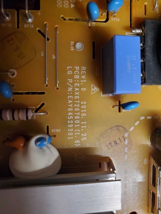 Плата блока питания для телевизоров LG