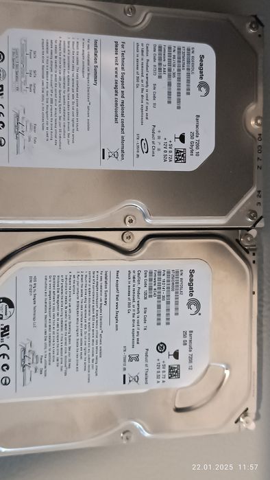 Жёсткий диск HDD Barracuda 250Gb 320Gb