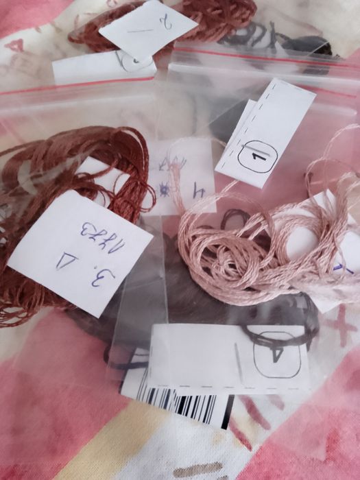 Гоблени, схеми, конци