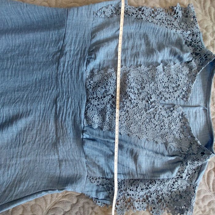 Rochiță dantela bleu Shein mar xl 44