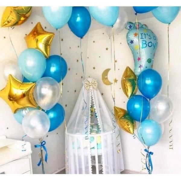 Гелиевые шары на выписку из роддома