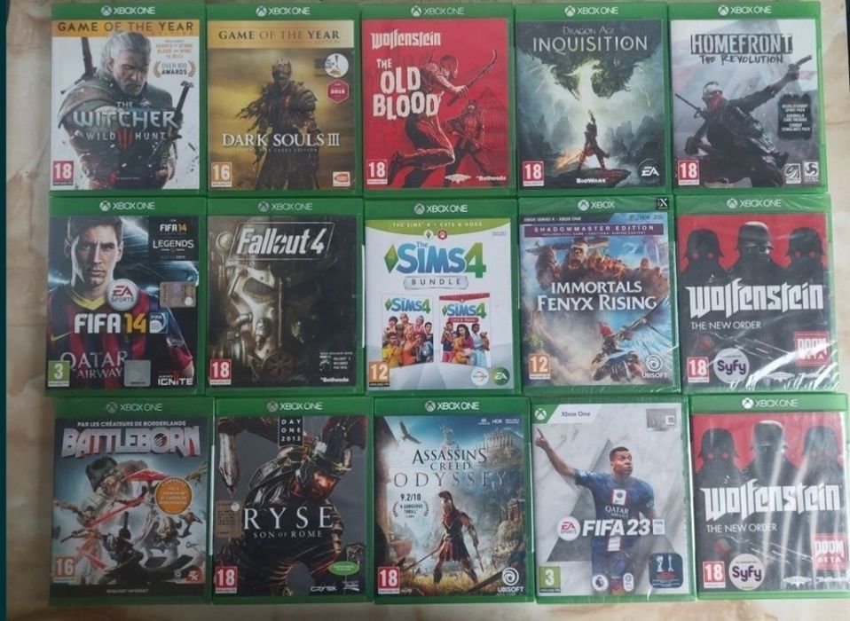 [XboxOne] Vând 100 jocuri originale pentru Xbox One //poze reale