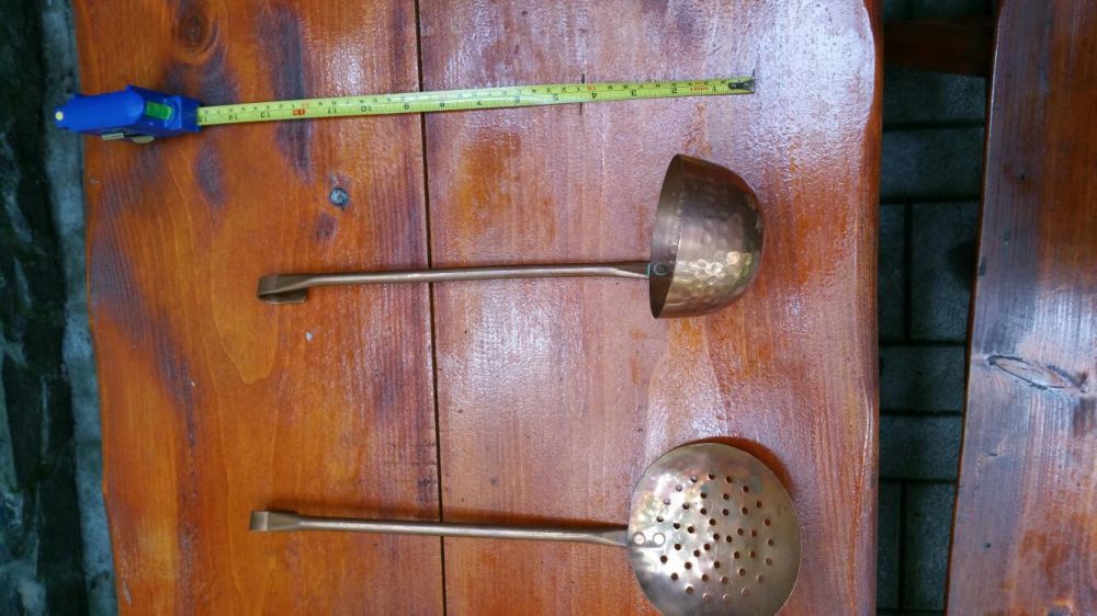 Ustensile bucatarie cupru .