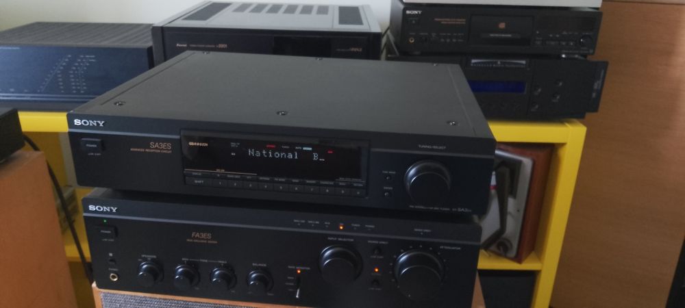 Amplificator Sony TA-FA 3 es și Tuner Sony ST-SA 3 es
