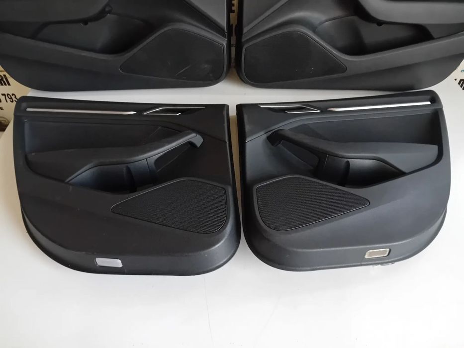 Fete Fata Tapiterie Usa Fata Spate Audi A3 8V Din Piele Volan Stanga An 2013-2020