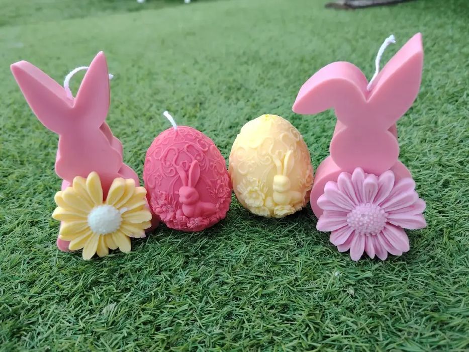 Lumânări din ceară de soia