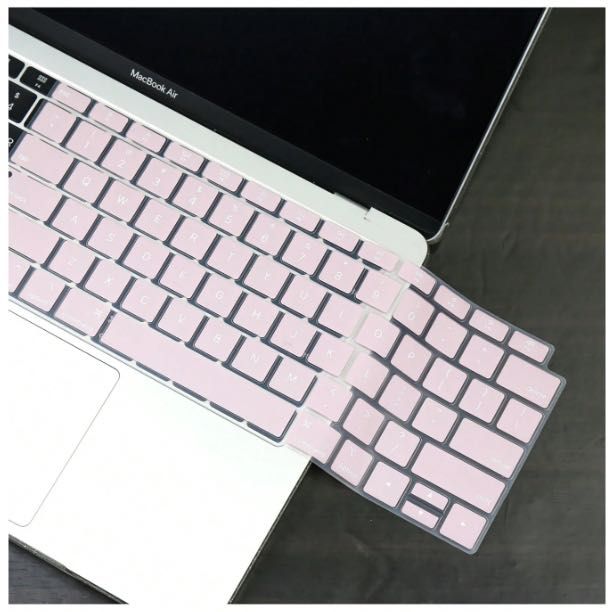 Калъф за US MacBook клавиатура Розов / 2020 Air 13 A2179 A2337