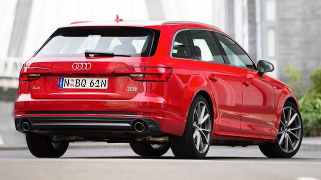 Praguri bandouri laterale Audi A4 B9 S line negru lucios