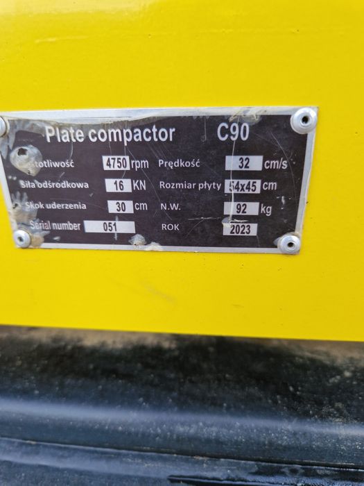 Placa compactoare 92 kg
