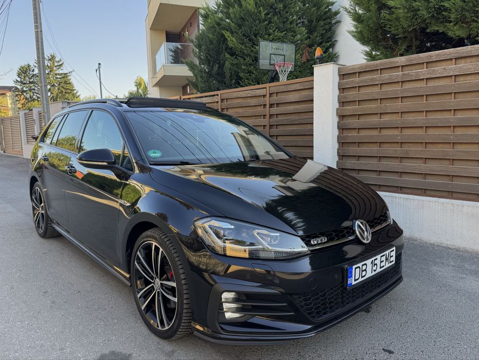 VOLKSWAGEN GOLF GTD 7.5 | 2018 | 2.0 TDI | DSG | 184 CP | 180.000 KM