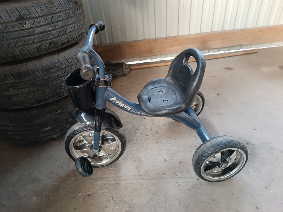 Детский манеж кровать + велосипед