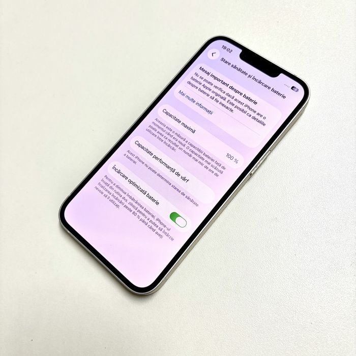 Magazin vinde: iPhone 13 128gb  bateria noua 100% Negru / Alb