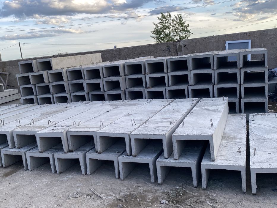 Дорожные плиты, лотки