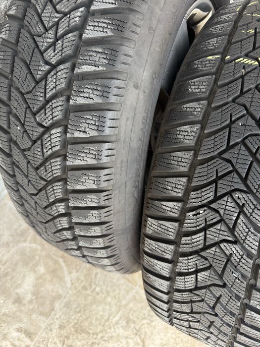 Jante aliaj 16” Skoda,anvelope iarna 215 60 16 Dunlop