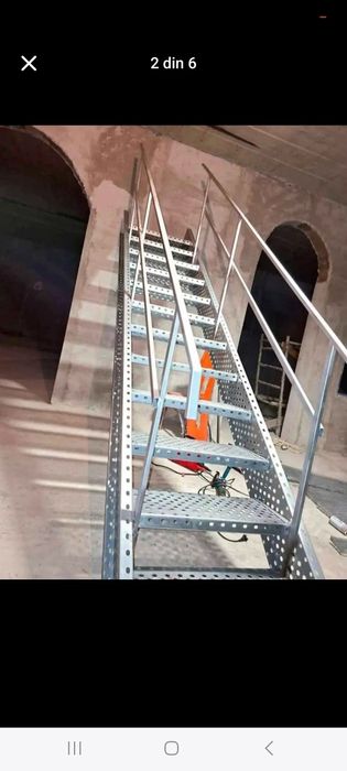 Scara zincate la comanda în toată tara oferim și montaj