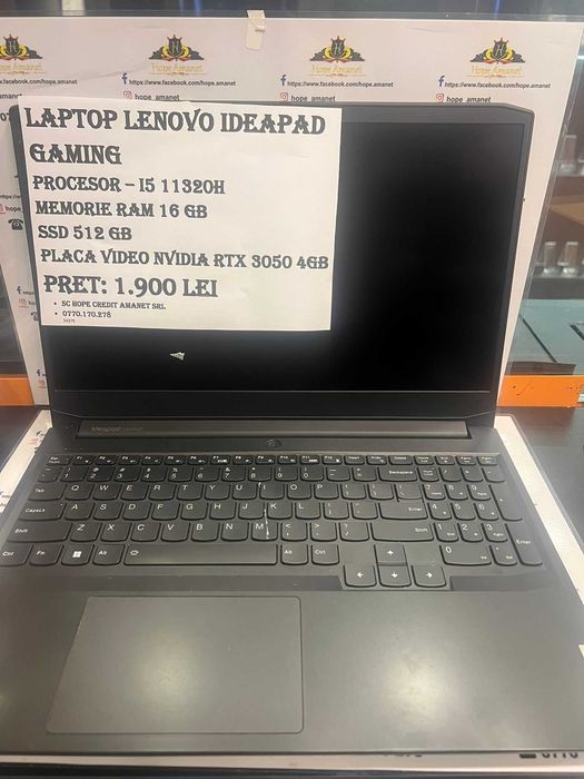 Hope Amanet P13 Lenovo ideapad Gaming