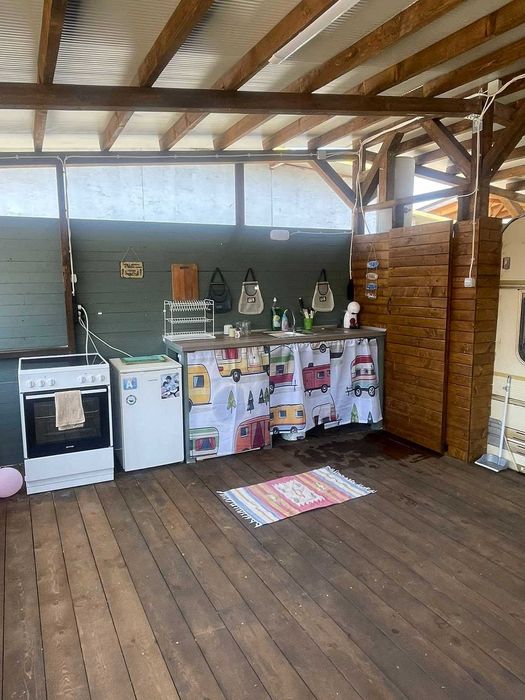 Уникална каравана на брега на Черно Море , къмпинг Китен, ПРОЛЕТ 2026