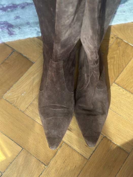Cizme piele intoarsa Lk Bennet 40