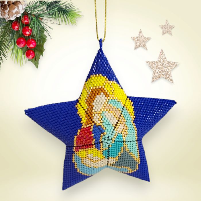 Steluța din mărgele