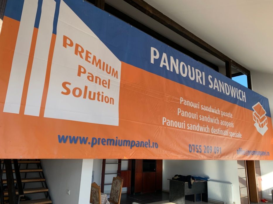 Depozit Cluj Panouri Termoizolante de tip sandwich spuma poliuretanica