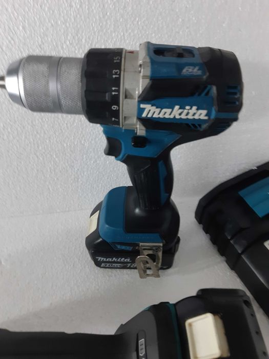 Makita polizor unghiular si autofiletanta 18v li ion