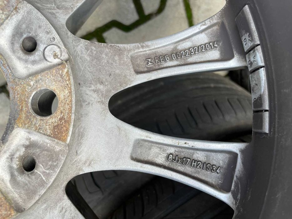 Jante Bmw 3 4 5 Cauciucuri Vara Bridgestone 225 55 R 17
