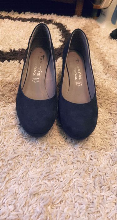 Pantofi piele naturala Tamaris masura 37