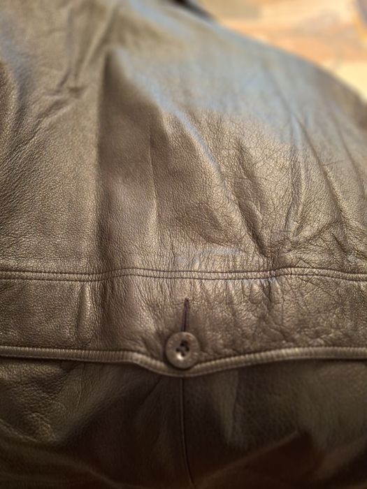 Продам пальто кожанное