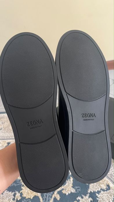 Кеды zegna мужские