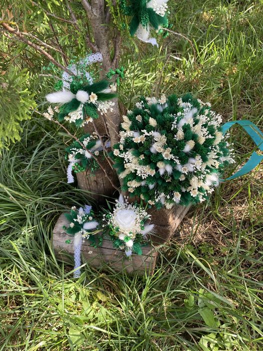 Buchete mireasa, nasa, lumanari cununie, cocarde, bratari