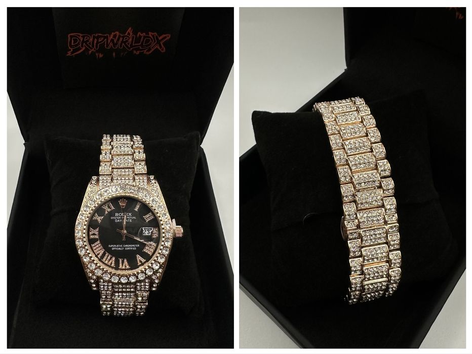 Rolex Datejust 40mm Мойсанит Диаманти Римски Циферблат Различни Модели