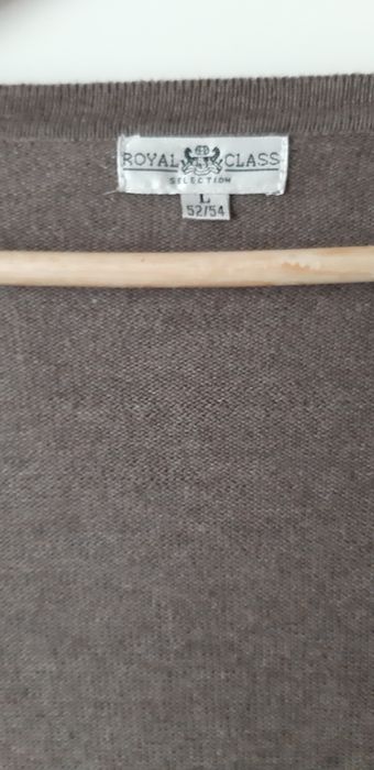 Pulover /cardigan casmir si matase barbati,fin,superb L