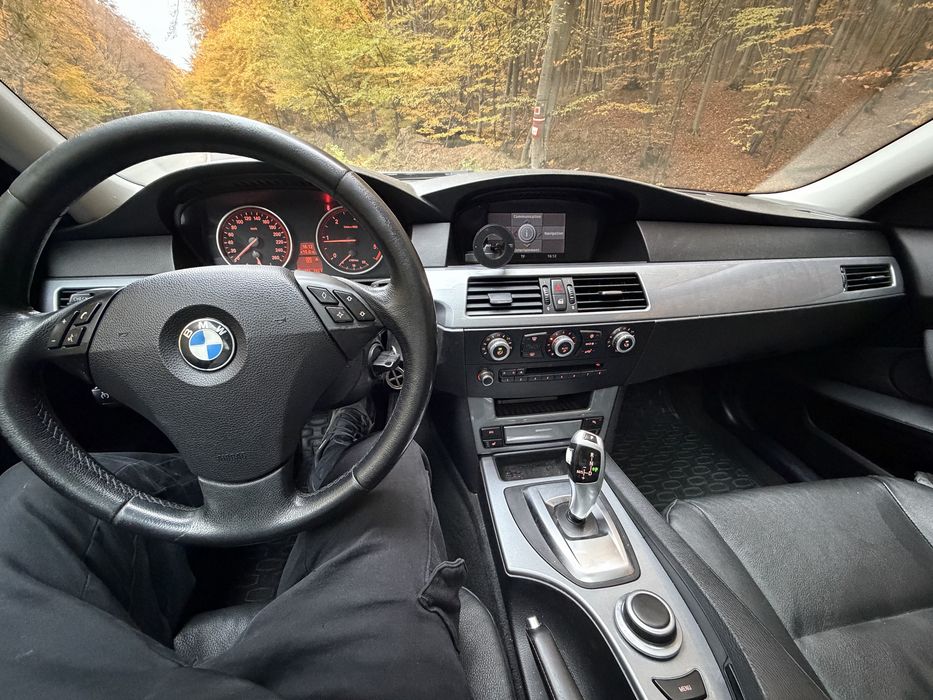 BMW E60, 177hp, trapa, bi xenon, jante de 17, automat perfect functional