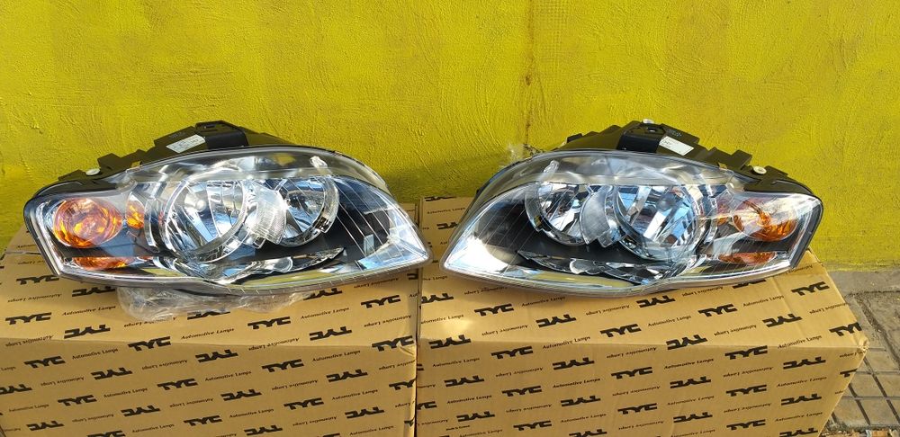 Audi A 4 , B 7 фар Ауди А4 фарове нови Н7 + Н7 /04 г.-08 г./