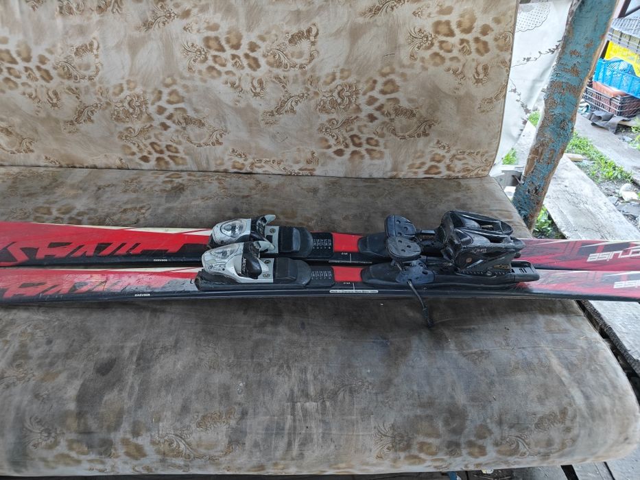 Лыжи горные с креплениями