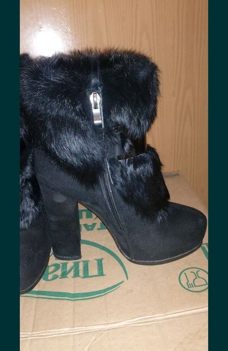 Зимние полусапожки Турция