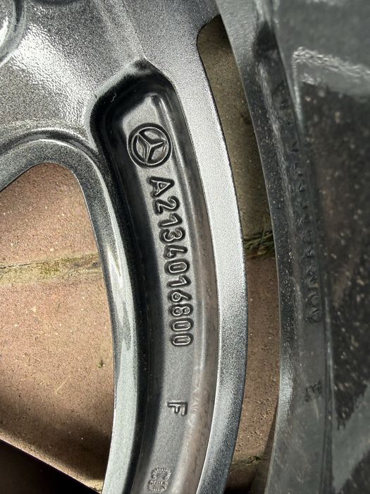 Jante bicolore 2 dimensiuni mercedes amg 19” e klasse +anvelope michelin