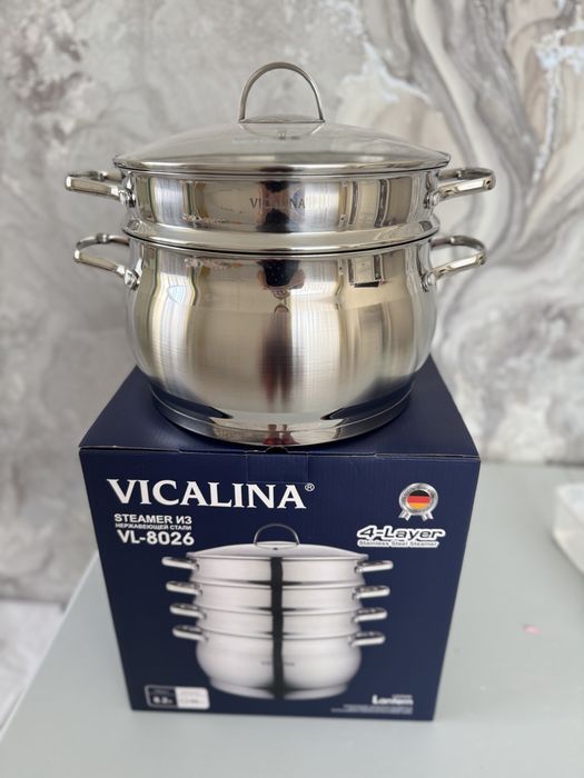 Мантоварка- 3 яруса (диаметр 26 см)