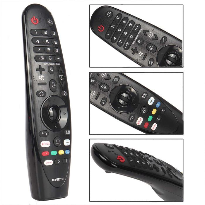 Magic Remote LG, cu voce&cursor. Baterii incluse. Înlocuire original.