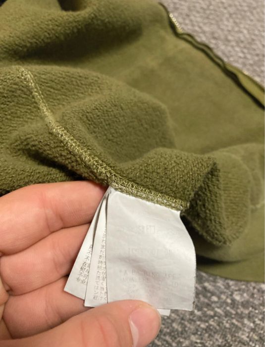 Hanorac Bape Zip Up Hoodie green mărime M