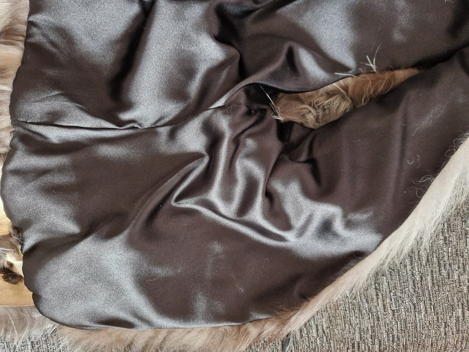 Елече естествена кожа с косъм