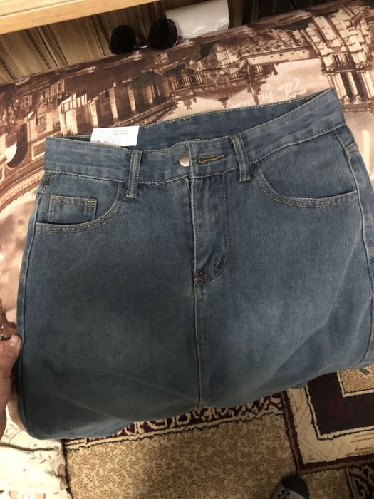Джинсовая юбка