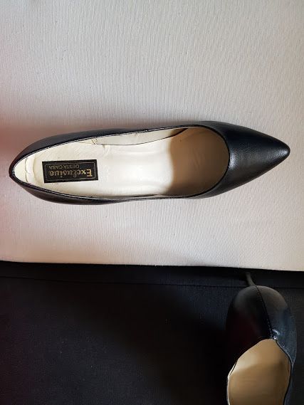 Pantofi clasici din piele,nr 41=26.5cm,noi.