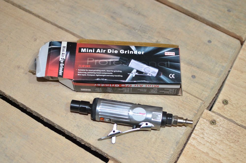 Menghina SBC 200 150mm Biax pneumatic   Polizor pneumatic unghiular