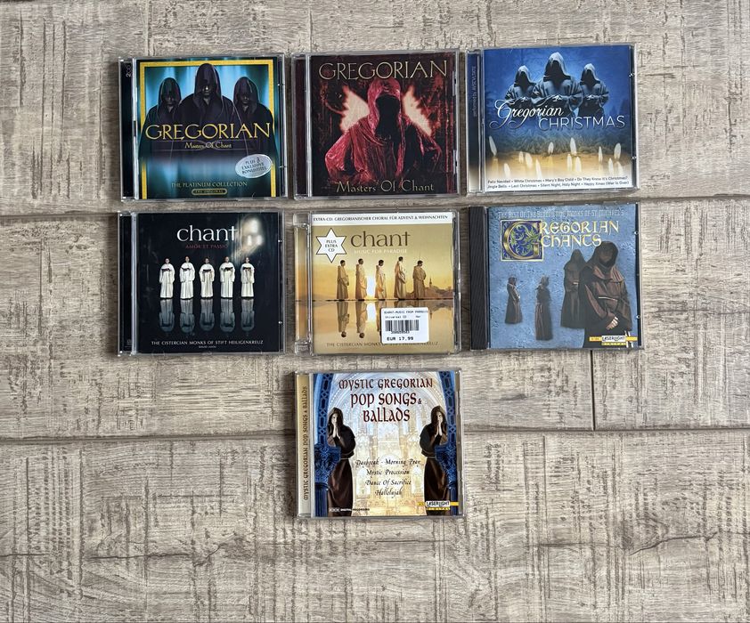Lot 7 cd-uri cu muzica Gregoriana (Gregorian Chant)