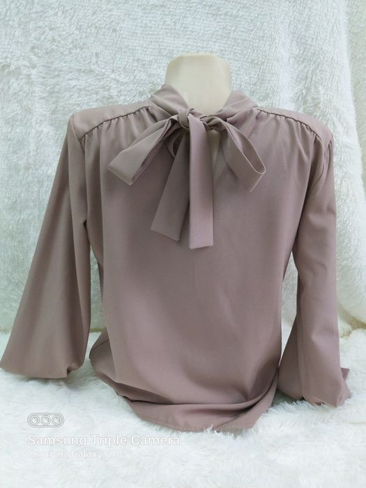 Рубашка с бантиком сзади