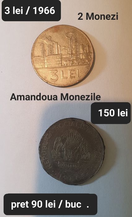 Monezi diferite romanesti